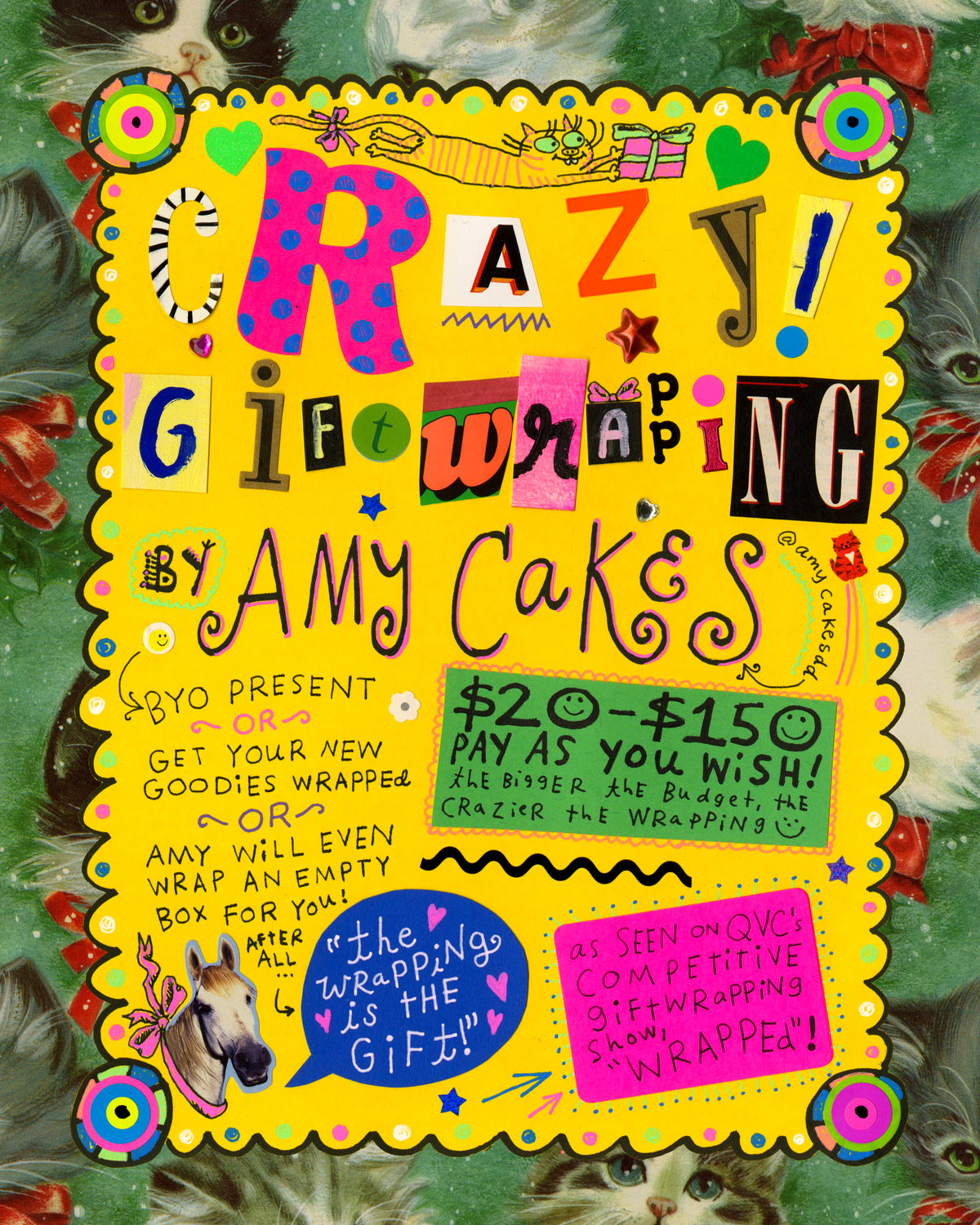 HOLIDAY BLOCK PARTY with Gentle Thrills and Amy Cakes